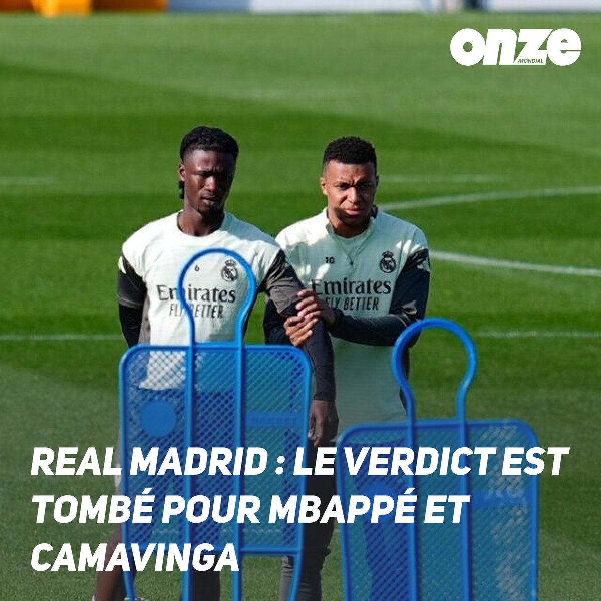 Real Madrid : le verdict est tombé pour Mbappé et Camavinga
➡️ l.onzemondial.com/Orl