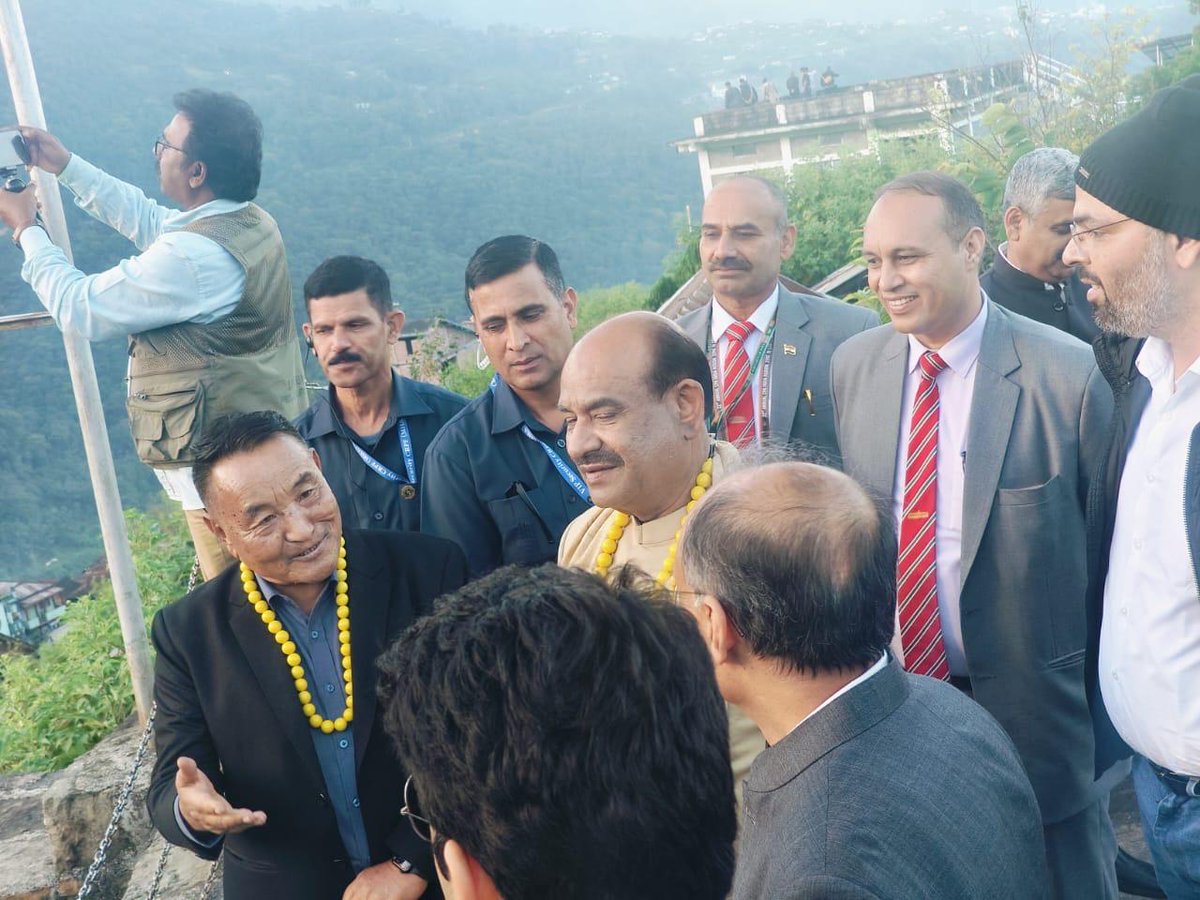 kropolvitsubjp's tweet photo. I had the privilege of accompanying Hon’ble Speaker of Lok Sabha, Shri @ombirlakota ji and Deputy Chairman of Rajya Sabha, Shri @harivansh195 ji along with my colleagues on their visit to Asia's first Green Village, Khonoma. We explored its historical sites and immersed ourselves in the village's rich and beautiful heritage.

@narendramodi
@AmitShah @JPNadda @anilkantony @blsanthosh @abhaygiribjp @BJP4India @BJP4Nagaland @YepthomiBen