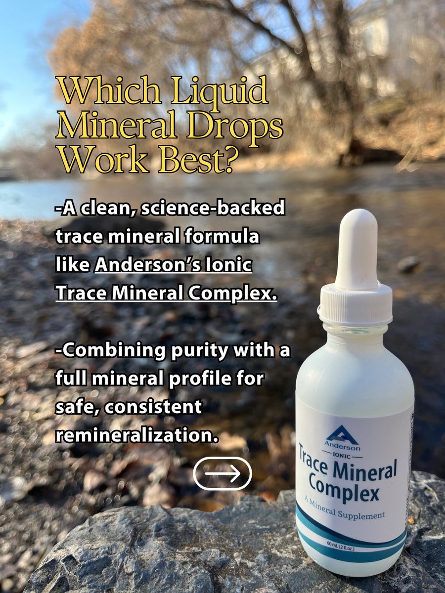 healthAnderson's tweet image. The BEST Way to Remineralize Reverse Osmosis Water!
 
Head over to our website to check out our latest blog post that explains the best way to remineralize your RO water, and why it&apos;s important.
#reverseosmosis #mineralwater #wellnesstips #healthtips #mineralsupplements