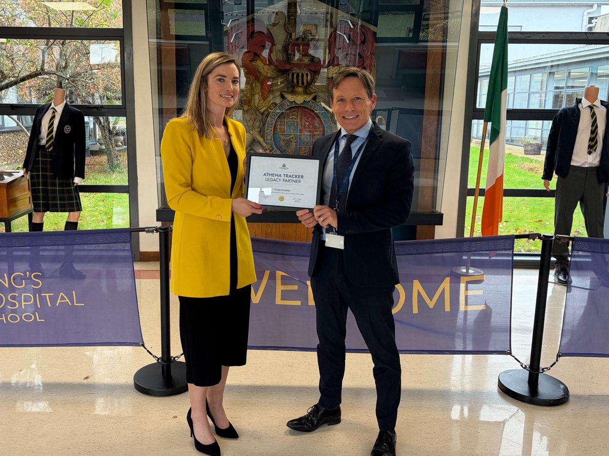 Congratulations to Headmaster Mark Wallace of The <a href="/Kings_Hospital/">The King's Hospital</a> on being named an Athena Tracker Legacy Partner.
This recognition reflects their continued commitment to excellence, innovation, and leadership in education.
#AthenaTracker #LegacyPartner