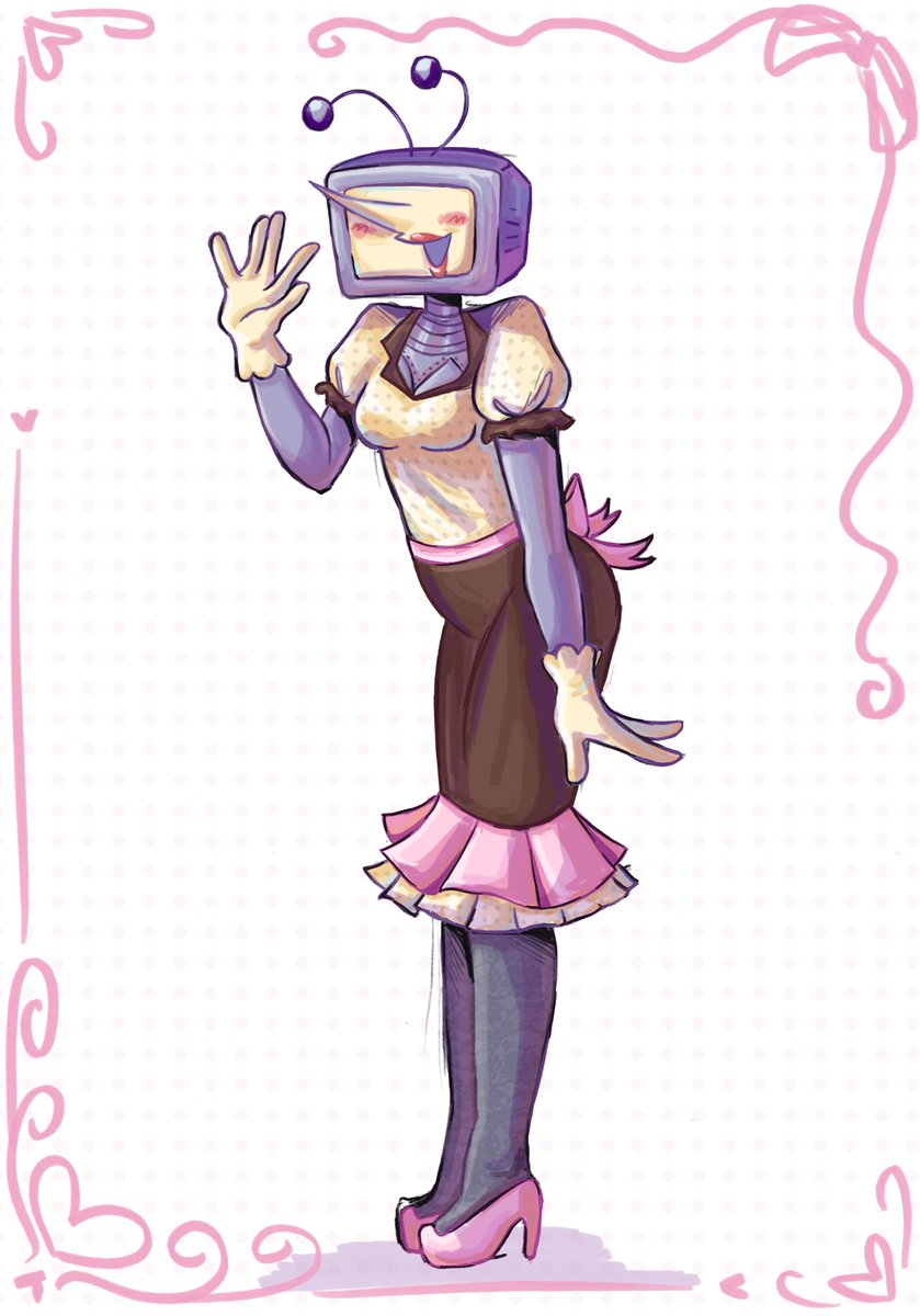 mahit0s_art's tweet image. I&apos;m extremely indecisive so pretend you haven&apos;t seen this before #tenna #deltarune