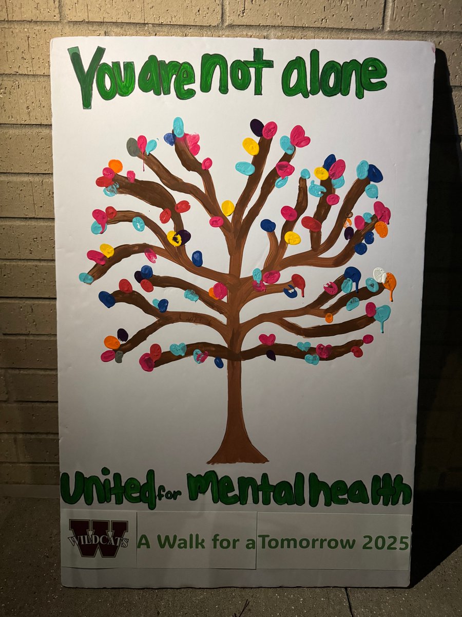 CFISDPDMHIT's tweet image. Walking for hope, connection, and awareness. MHIT @cyfairisd is proud to support Wildcats For Life @CyWoods212 in their “Walk For A Tomorrow” 💚
#SuicidePrevention #MentalHealthMatters #CFISD
