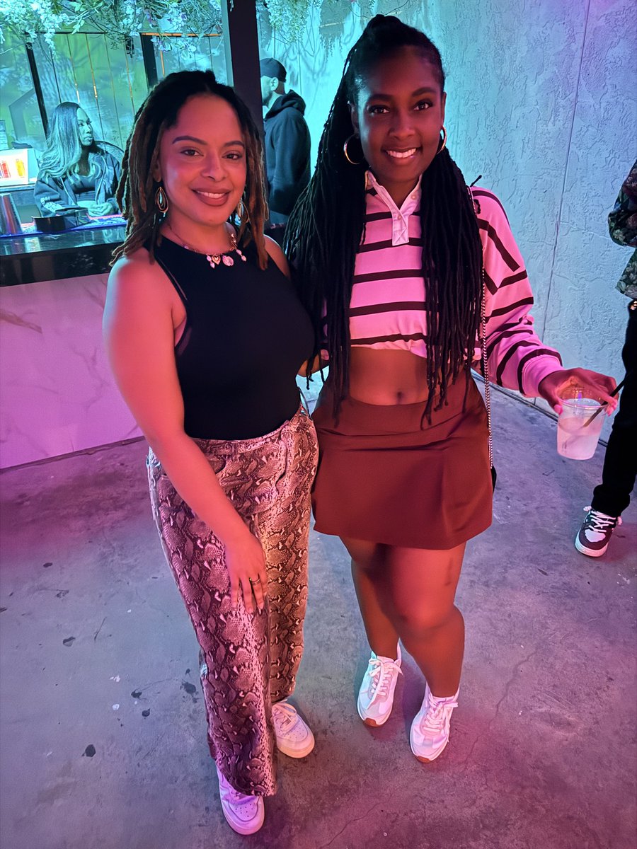 britheetechie's tweet image. The lituation before the storm 😭❤️
@iamKierraD 

I’m big late but #Afrotech was a time