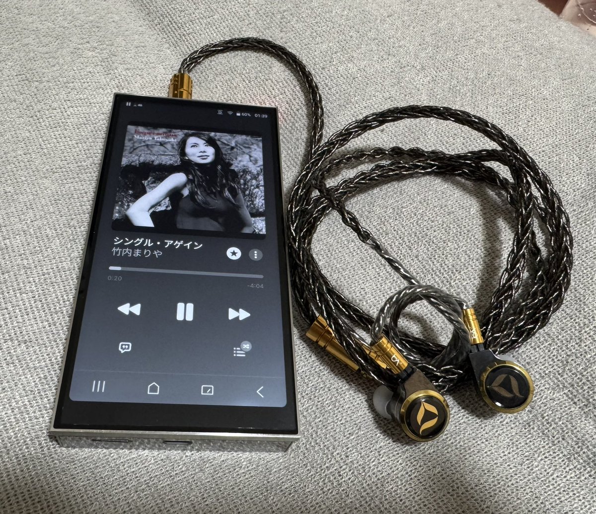 Jimpotaode's tweet image. 寝る前のオデ

Astell&amp;amp;Kern PD10
Beat Audio Silversonic MKVIII 8wire
Dita Dream XLS

竹内まりや
シングル・アゲイン

この組み合わせが1番☝️
未来永劫聴いていたいですね💯