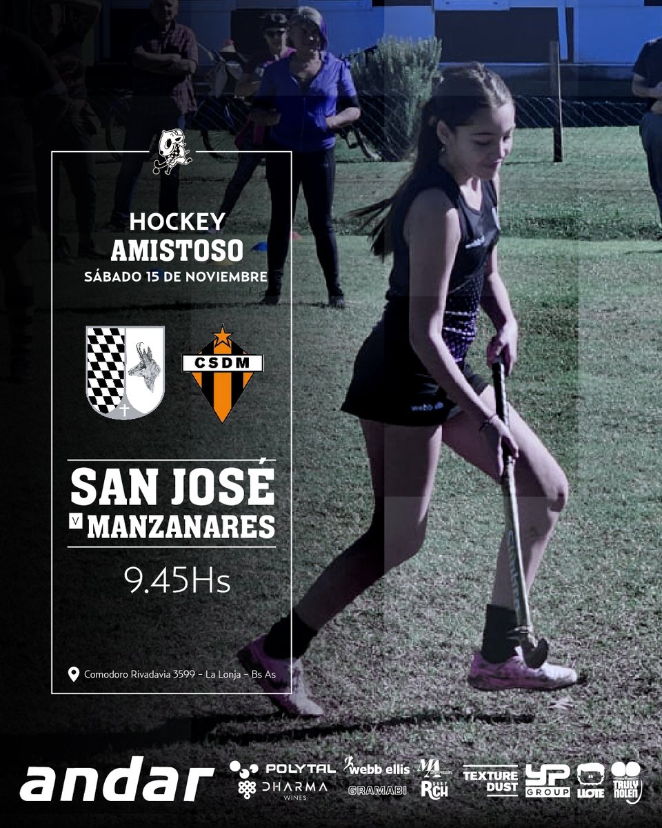#HOCKEY
SAN JOSÉ JUEGA MAÑANA EN CASA
Este sábado las jugadoras de hockey del Sanjo jugarán partidos amistosos en el club. Los encuentros serán frente a Club Social y Deportivo Manzanares. Será la primera vez que las jugadoras del club reciban a otro equipo en casa.