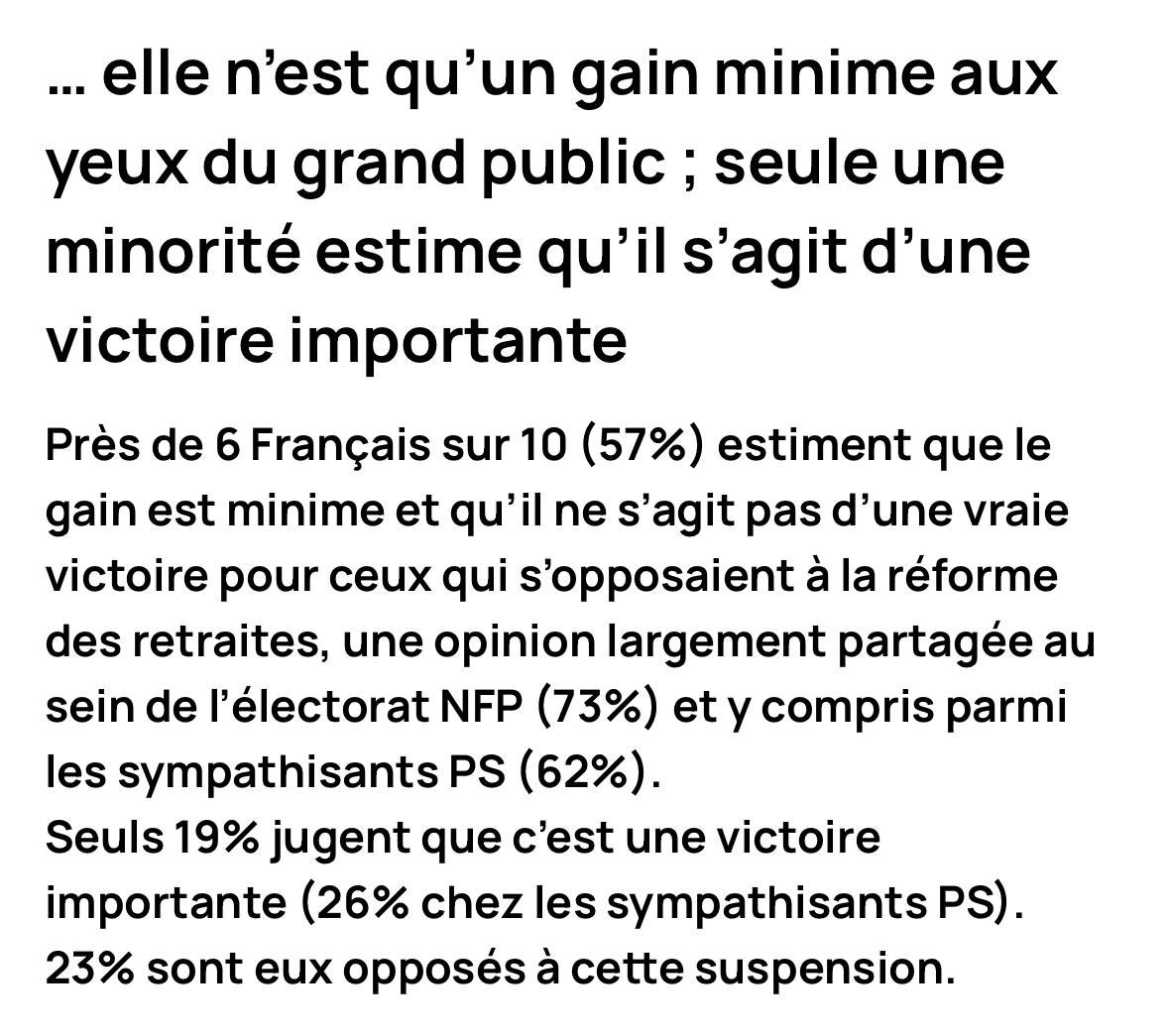 Les sympathisants PS sont heureusement plus lucides que le PS.