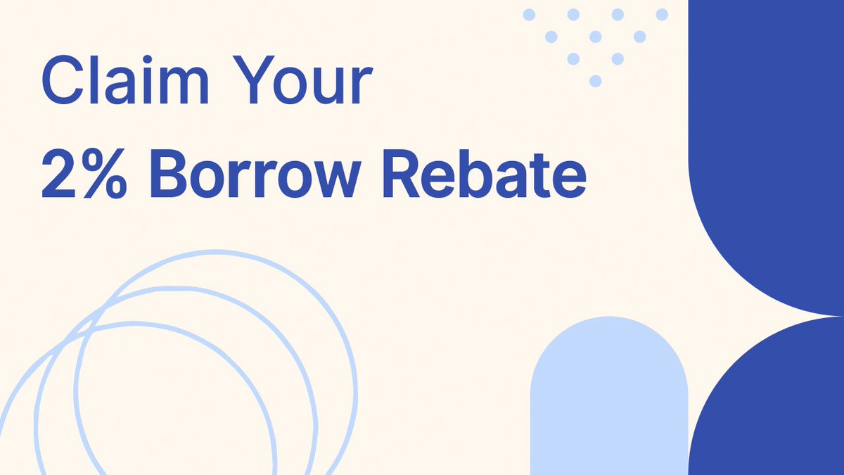rheo_xyz's tweet image. Helter-skelter borrow fees squeeze profits

Get a 2% borrow rebate on eligible positions when you lock in cost certainty on Rheo

- Mainnet positions
- 90d+ duration
- ETH, WBTC, cbBTC, cbETH, wstETH, or weETH collateral
