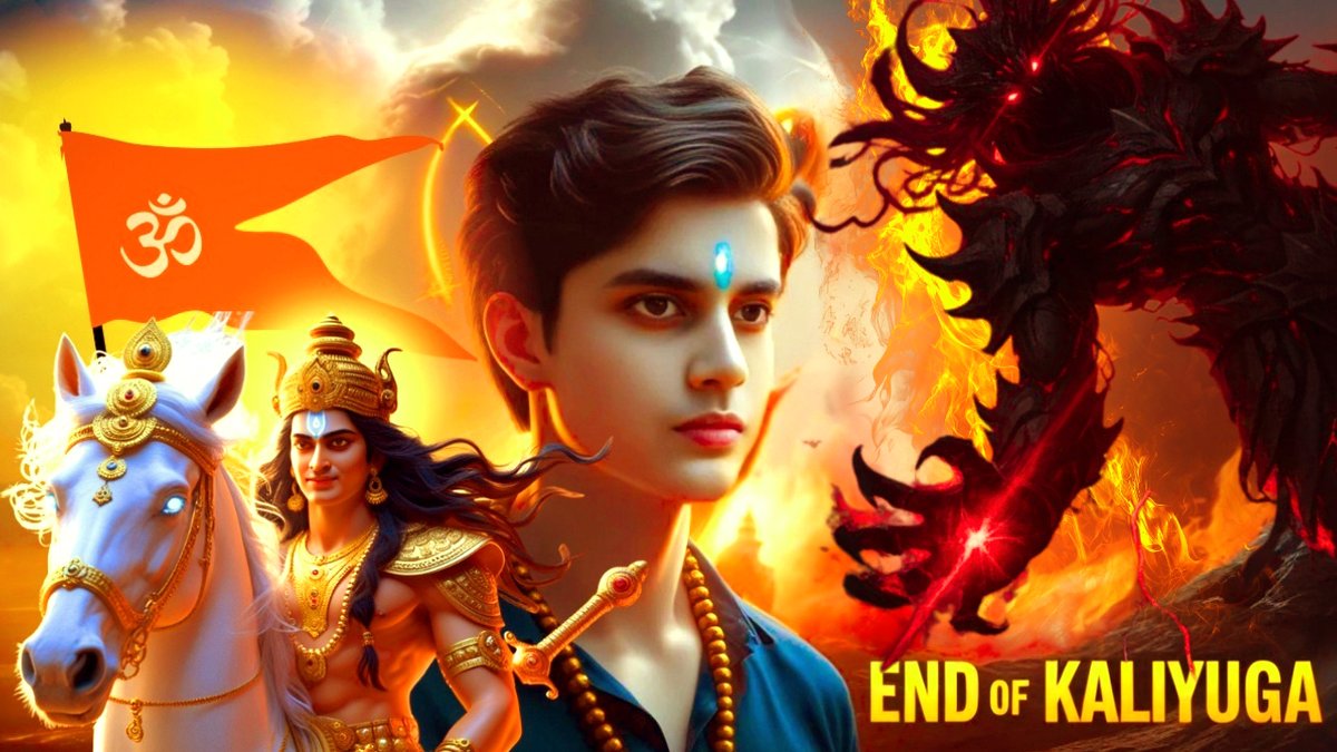 AstralKarma369's tweet photo. Watch Now: https://t.co/KNw4ueRusp

Lord Kalki and Law of Karma

#Kalki #KalkiPurana #KaliYuga #LawOfKarma #KarmicJudgment #HinduProphecy #KarmicLaw #SpiritualJudgment #AvatarKalki #ProphecyExplained #DharmaAndKarma #KarmicDebt #EndTimesProphecy  #AstralKarma #blazegoldburst https://t.co/4KGFzLNQQm