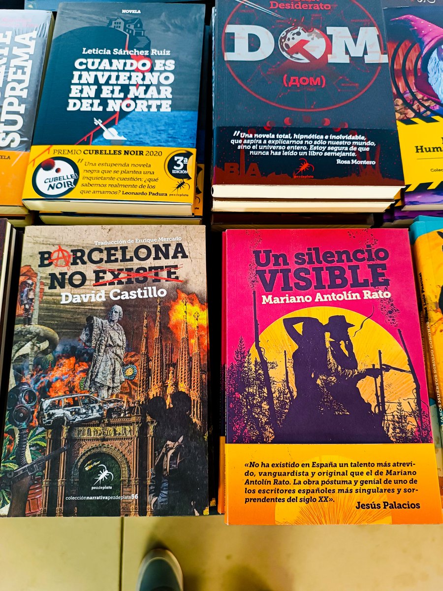 Para acabar, las últimas novedades, entre las que destaca «Un silencio visible», la novela póstuma de Mariano Antolín Rato que supone uno de los acontecimientos literarios del año.