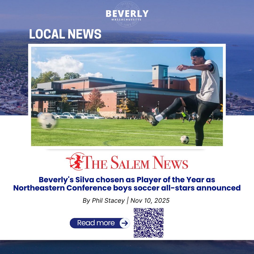 Check out The Salem News’ story highlighting Beverly standout Daniel Silva, named Northeastern Conference Player of the Year! Congrats, Daniel! salemnews.com/sports/beverly…