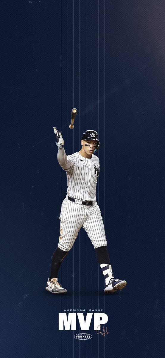 Yankees's tweet image. Wallpapers fit for an MVP 👑

#ALLRISE
