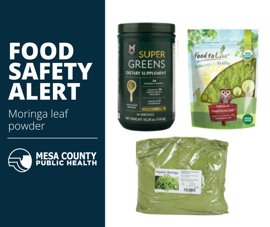 Certain dietary supplements containing moringa leaf powder are involved in a national recall due to potential Salmonella contamination.

Get a full description of the products on our website. bit.ly/4qXLSYM
