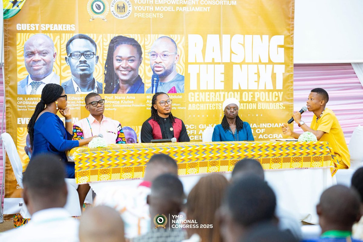 YouthYec's tweet photo. YEC's YMP National Congress 2025 was lit! 🇬🇭 Young leaders crushed governance simulations, debates &amp; leadership dev't. Empowering the next gen! #YMP2025 #YouthLeadership https://t.co/9FYgbpXP8w