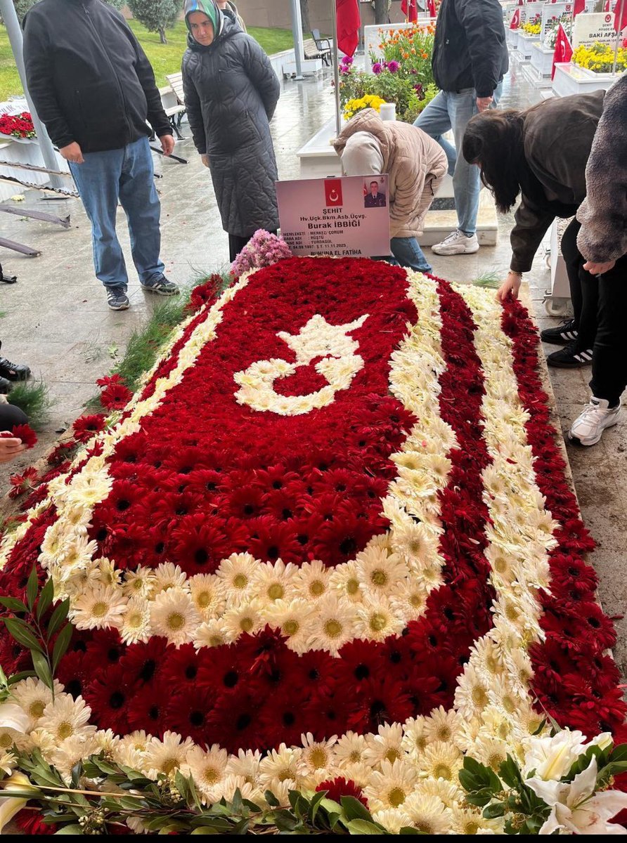 Söz bitti yürekler köz oldu..

Mekânın cennet makamın Ali olsun Şehidim...🇹🇷