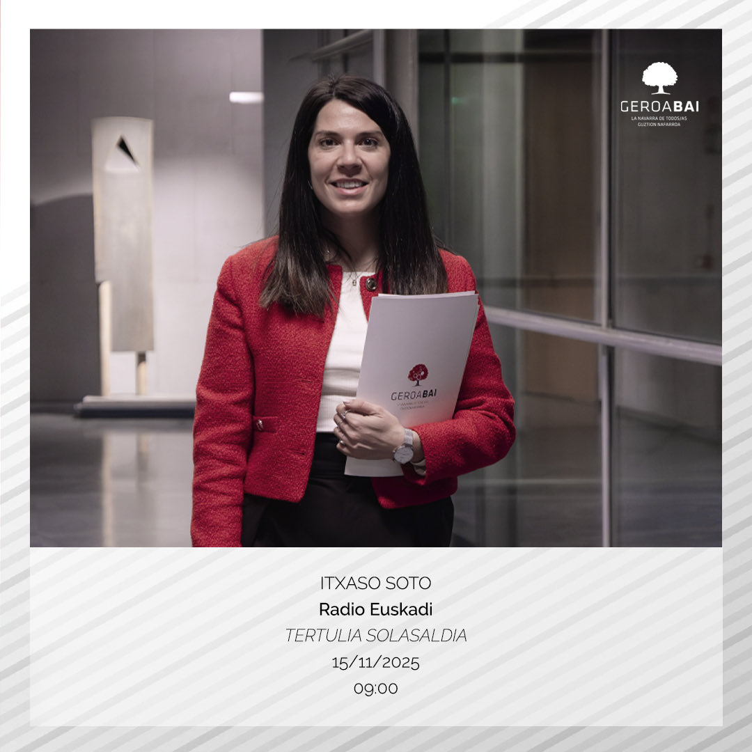 Biharko #agenda

⏰ 9.00 

🎙 Itxaso Soto participa en la tertulia parlamentaria de <a href="/radioeuskadi/">Radio Euskadi</a>

🎙 Itxaso Sotok <a href="/radioeuskadi/">Radio Euskadi</a>-ko parlamentarien solasaldian parte hartuko du