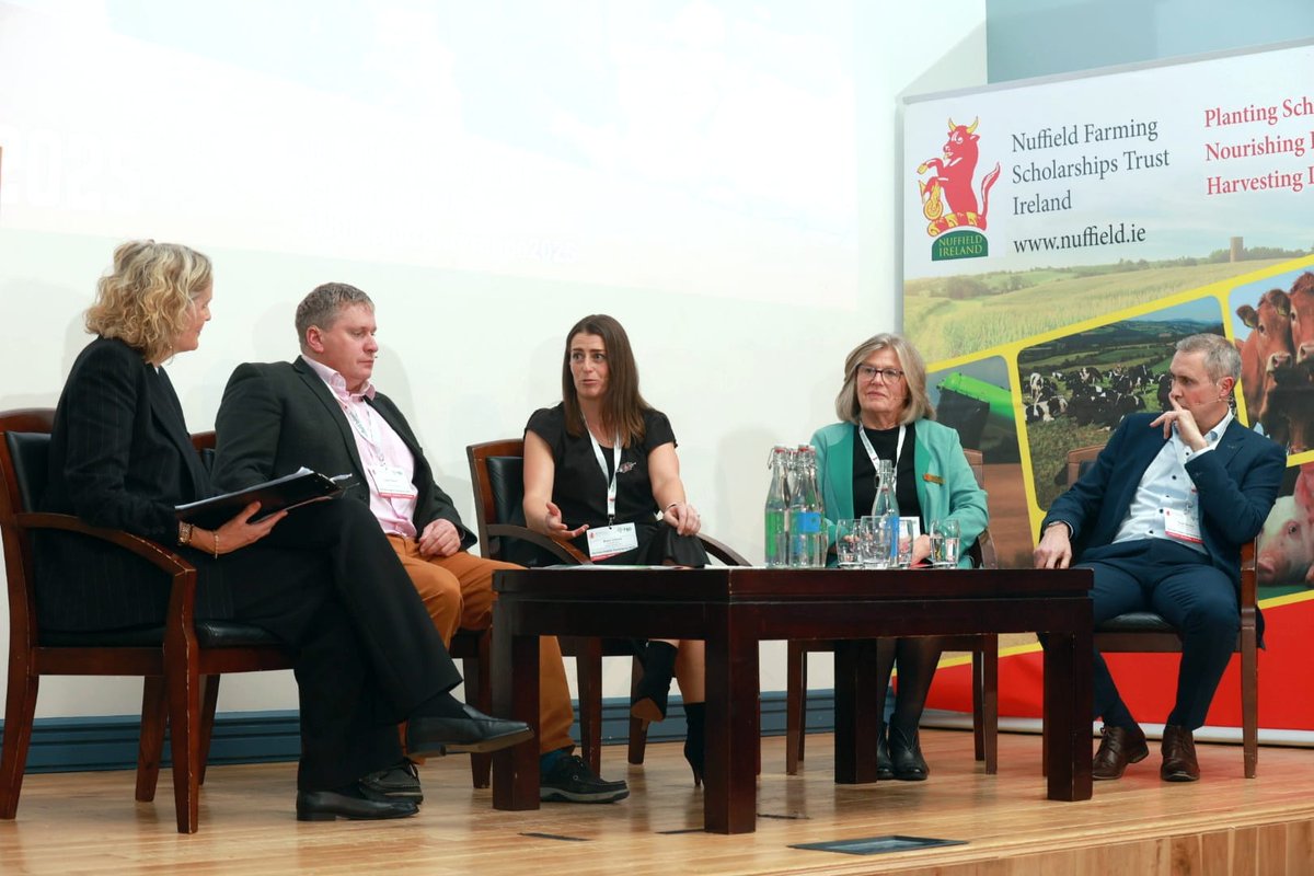 NuffieldIreland's tweet image. Every so often, it is important to look back and reflect.
This is what our alumni panel did - examine the impact of their Nuffield Scholarship journey on their lives, businesses and careers; and share some of their acquired wisdom with the newer Scholars!
#NuffieldConference2025