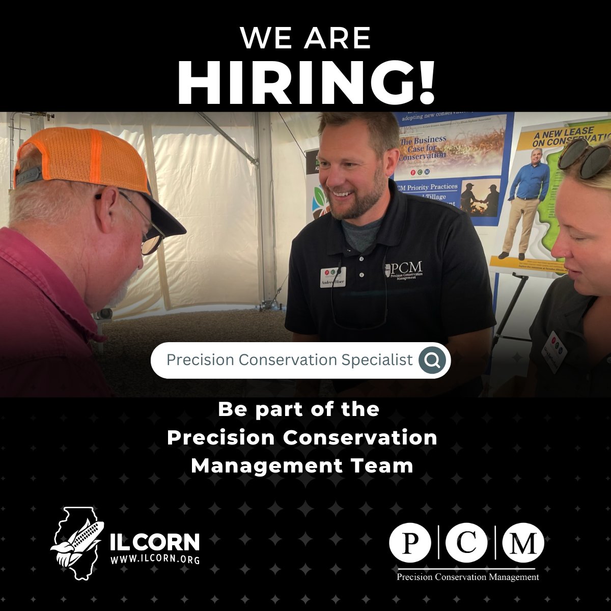PCM_Farming's tweet image. Join our team! We&apos;re #hiring a Conservation Specialist to work with farmers in the Canton, IL area. You&apos;ll provide technical assistance and financial analysis for in-field #conservation practices. Learn more and apply: …corn-marketing-board.oasisrecruit.com/job/973994/pre… @ilcorn