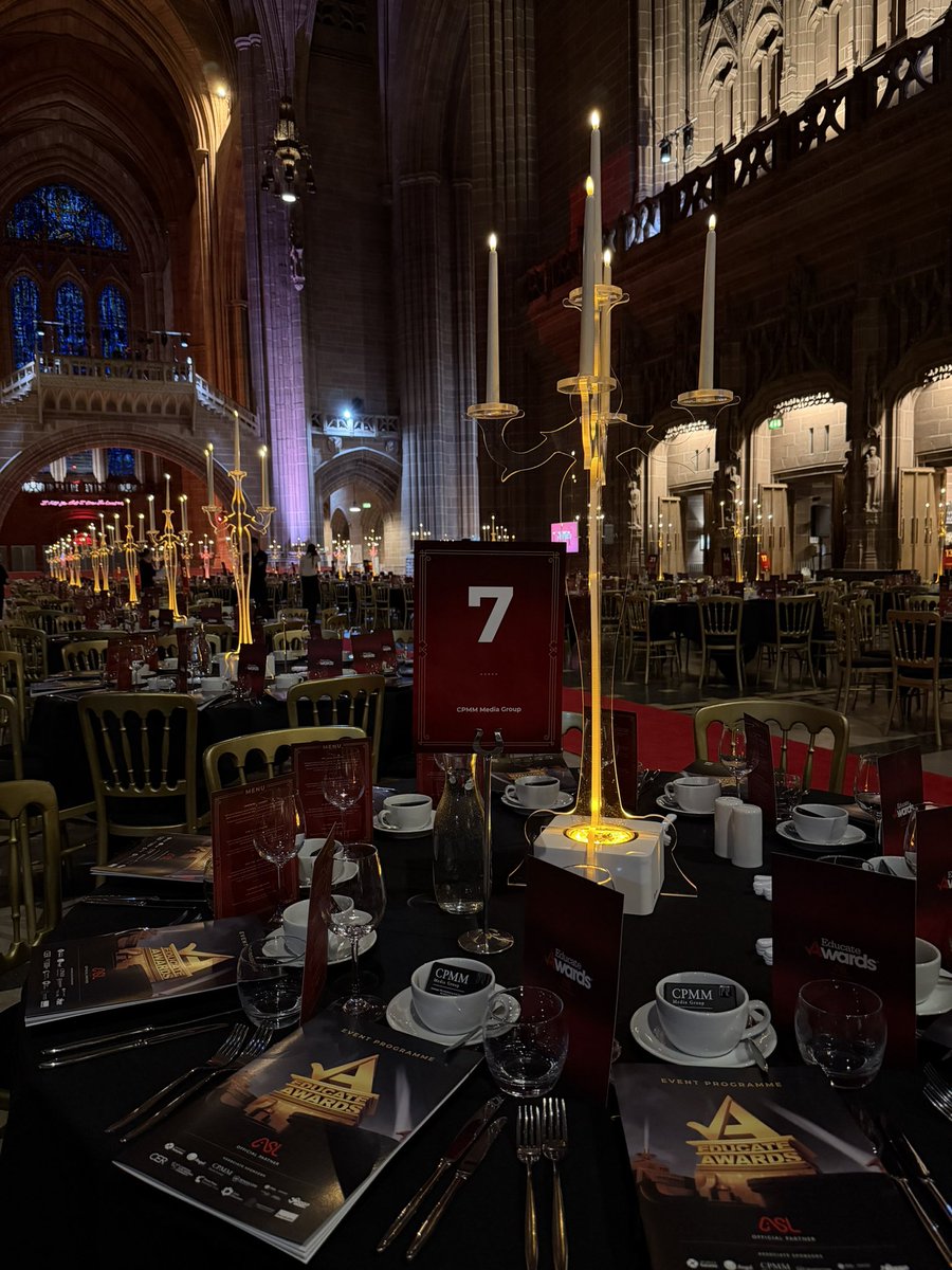 CPMM_Media's tweet image. The CPMM tables have been beautifully set and we’re eagerly awaiting the arrival of guests. 🎉

PS - Can anyone spot the new additions to the table for 2025 👀