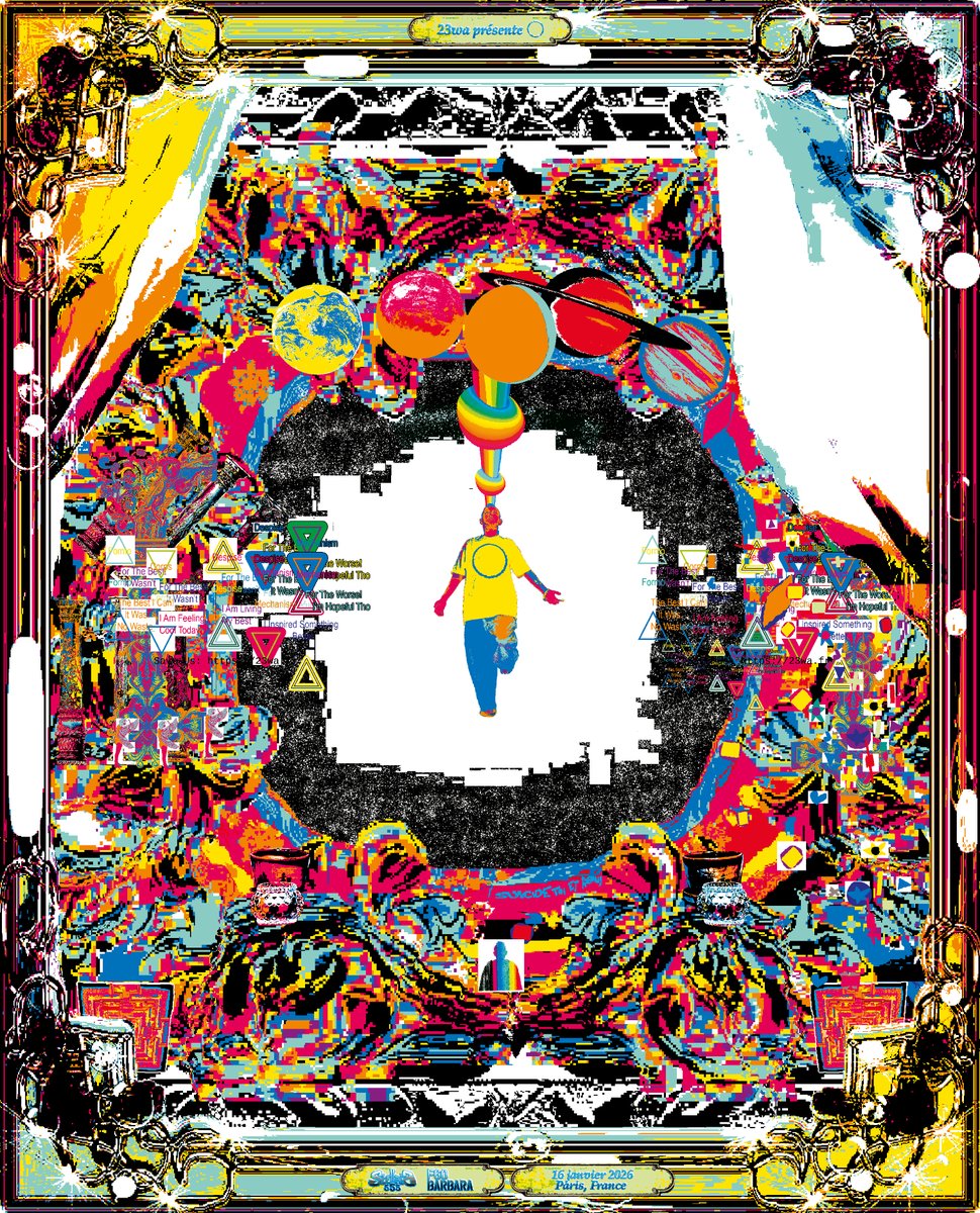 "◯", a new 23wa LIVE

+ <a href="/voboku/">vq</a> 🇯🇵 as opener (first show in EU)

16 JANVIER 2026
FGO BARBARA
PARIS, FRANCE 🇫🇷
<a href="/Stellaria555/">Stellaria555</a> 

Artwork by 23wa

🎟️ dice.fm/partner/ticket…