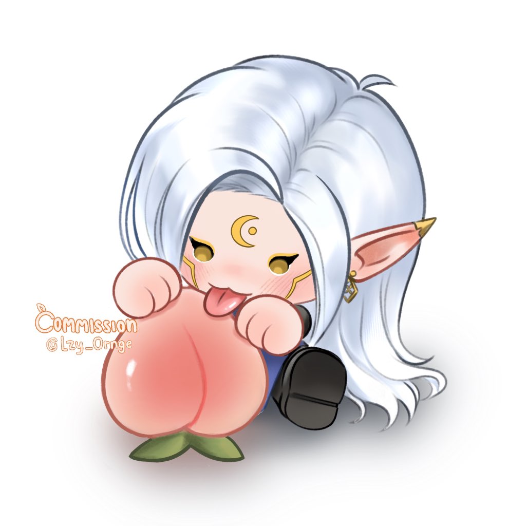 Just finished this commission and I’m sooo happy with how it turned out! ✨✨✨
Huge thanks to my lovely client for trusting me with this piece 🍊✨ <a href="/KurogunA/">Kurogun-artists</a> 
#VGenComm #artmoots