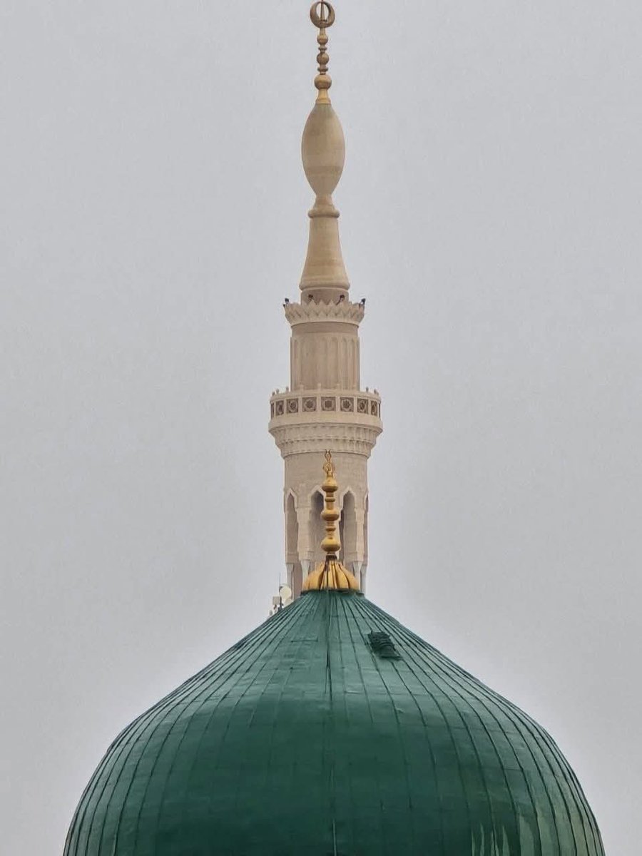A blessed rainy Jumu'ah in Madinah al-Munawarrah 💚