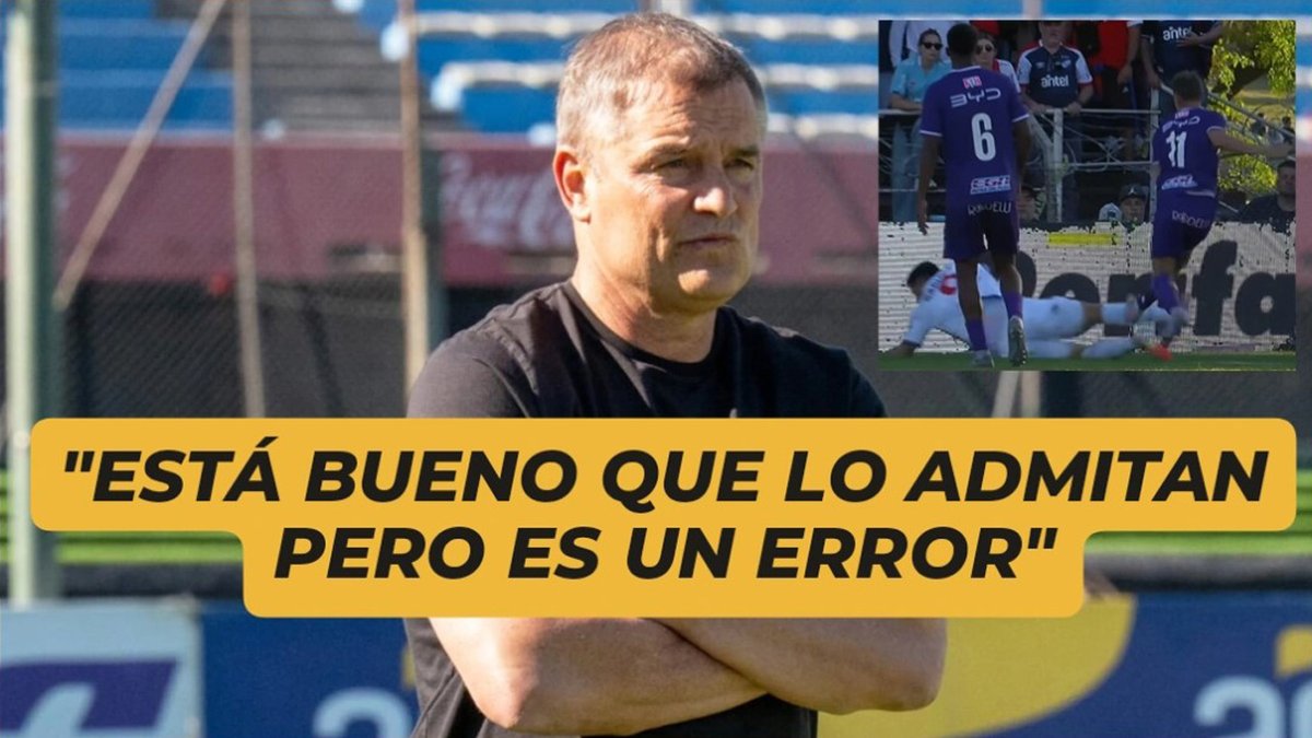 👀 Diego Aguirre mira con preocupación al arbitraje en la previa de la semifinal entre #Peñarol y #Liverpool. La Fiera opinó nuevamente de la no expulsión de Maxi Gómez

▶️ youtu.be/4T_0c49w7oo