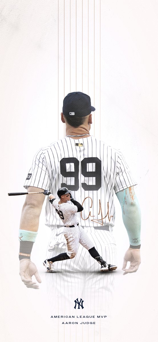 Yankees's tweet image. Wallpapers fit for an MVP 👑

#ALLRISE