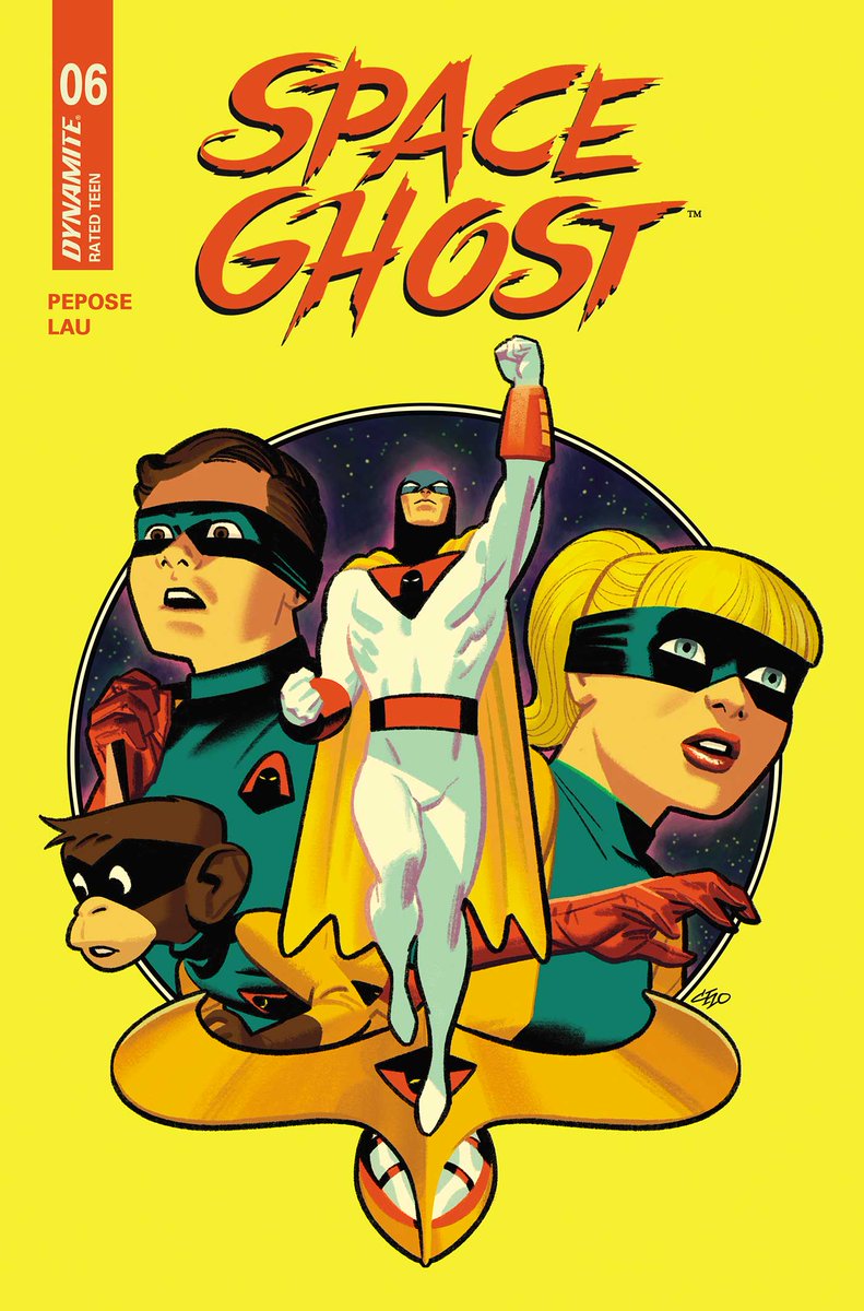 DynamiteComics's tweet image. Monday is the Final Order Cutoff for Space Ghost Vol 2 #6 from David Pepose and Jonathan Lau. Look for the cover by Michael Cho. Also available in Virgin.
#hannabarbera #spaceghost #davidpepose #jonathanlau #michaelcho
dynamite.com/htmlfiles/view…