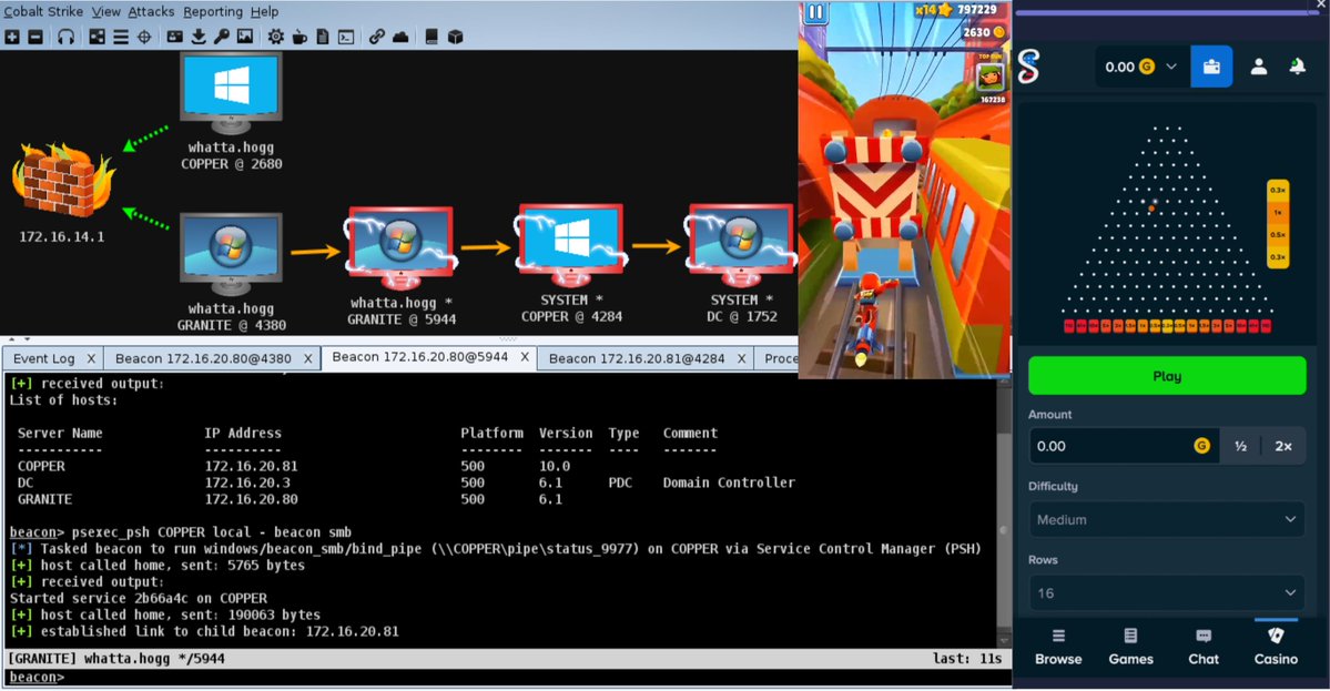 thoughtfault's tweet image. Chad C2 (@SpacialSec) is the brainrot C2 framework

Beacons take 1-5 minutes between callbacks - too long to ignore, to short to start something new

Chad C2 integrates your brainrot (X, TikTok, Stake, etc) into your operational workflows.

Less doom-scrolling. More pwning.