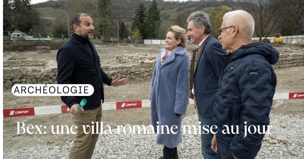 [ARCHÉOLOGIE] Une villa romaine mise au jour lors de fouilles sur le chantier d’un futur établissement médico-social à Bex

#Vaud #archéologie <a href="/IsabelleMoret/">Isabelle Moret</a> 

🔗 vd.ch/actualites/com…