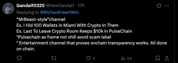 TheOneMemeRing's tweet photo. @CryptoBalkan369 @RichardHeartWin https://t.co/h6QeK2K3iX