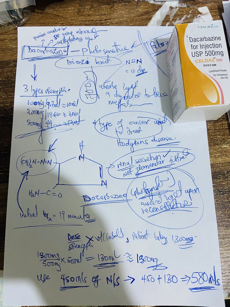 bhadext's tweet image. On the vibe ✍️
Oncology, Cancer chemotherapy.💊💉🩵