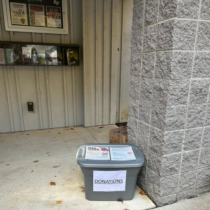 This holiday, Lake Crabtree Park is teaming up with @DorcasMinistries for the Wake County Parks Food Drive! 🥫🪥 Donate non-food items at our drop-off box outside the manager's office. Help your community! #FoodDrive #GiveBack
