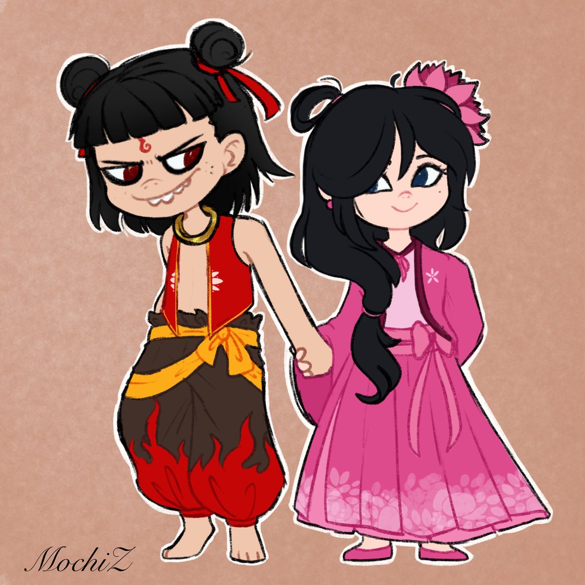 🧧 Ne Zha &amp; Kira (My Oc) 🪷

Best friends forever, no matter the differences 🤧❤️🪷

#nezha #NeZha2 #fanart #foryou #BestFriend #drawing #Tendencia #digitalart #nezha