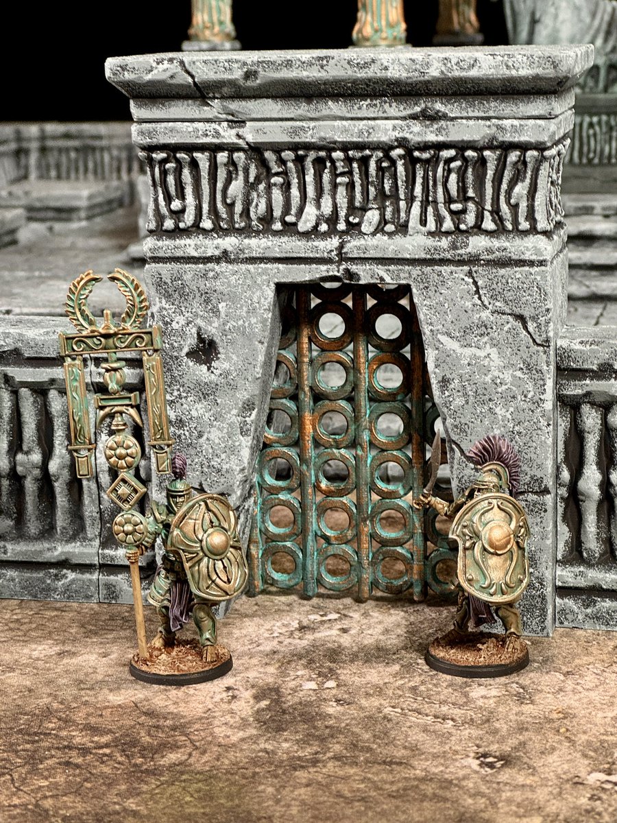 One Scale to fit them all!  <a href="/PBWargames/">Para Bellum Games</a> Conquest figures are 38mm, but the Dark Mills’ ‘true scale’ scenery fits it perfectly.  The trick is to make any doors as big as possible 😉