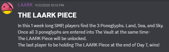 Minecraft Event starts TODAY at 4pm EST! 
LAST CHANCE to join up👀 discord.gg/GvKHdmhtQe
