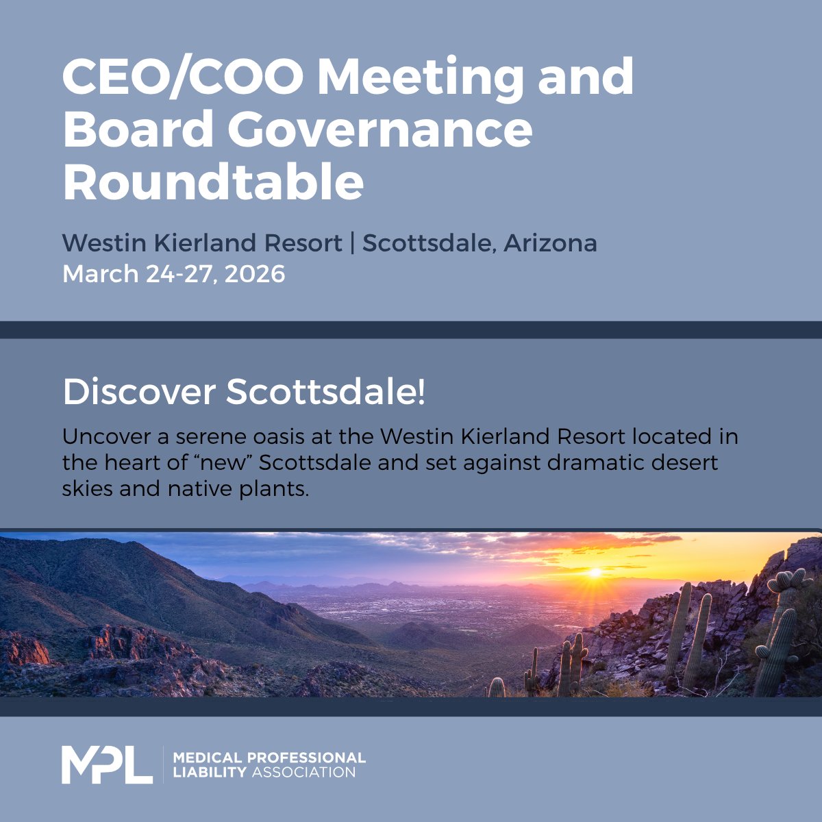 We invite our member company executives and board directors to join us in Scottsdale in March for the CEO/COO Meeting and Board Governance Roundtable! Take advantage of the Westin Kierland Resort’s many amenities and enjoy all the Southwest has to offer: bit.ly/43ueKhe