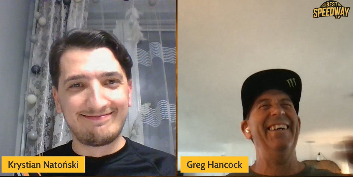 Naton92's tweet image. Czy Greg Hancock wolałby pójść na ryby z Nickim Pedersenem czy Jasonem Crumpem? I który hollywoodzki aktor mógłby zagrać go w filmie? Odpowiedzi na te i wiele innych pytań niebawem na kanale @tv_speedway #speedway 😉