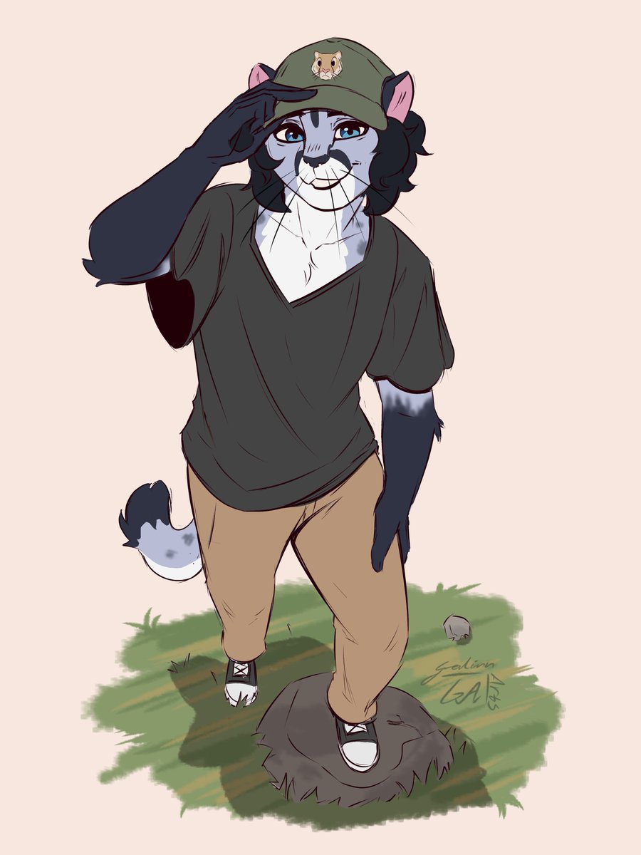 Sketch commission for <a href="/PumaKoshki/">Koshki 🇻🇦</a>, thank you!