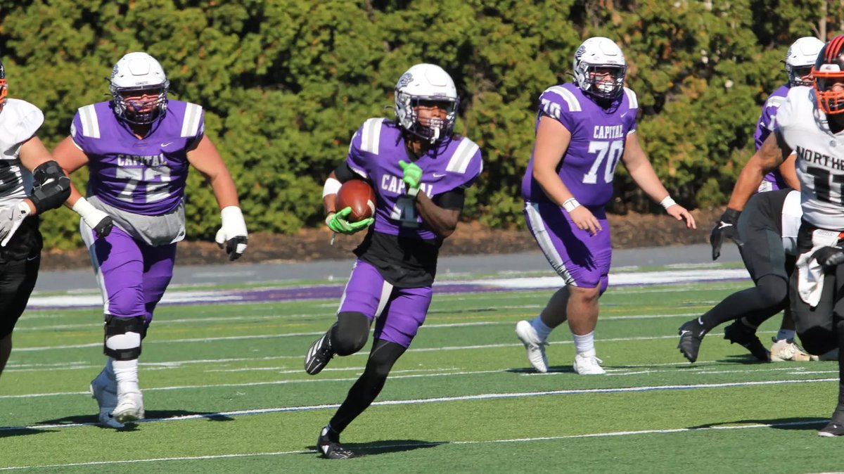 Extremely Blessed to receive an offer from Capital University💜🤍 Thanks for the opportunity🙏🏾 #AGTG 
<a href="/Coachcalexander/">Charles Alexander</a> <a href="/JuCoFootballACE/">JuCo Football Forer</a> <a href="/TheEJlive/">Enterprise-Journal</a> <a href="/PrepRedzoneMS/">Prep Redzone Mississippi</a> <a href="/Beast1Athletics/">Vincent Sanders</a> <a href="/DelwinPerkins4/">Delwin“dejay”Perkins jr</a> <a href="/devoteddreamers/">Devoted Dreamers</a>