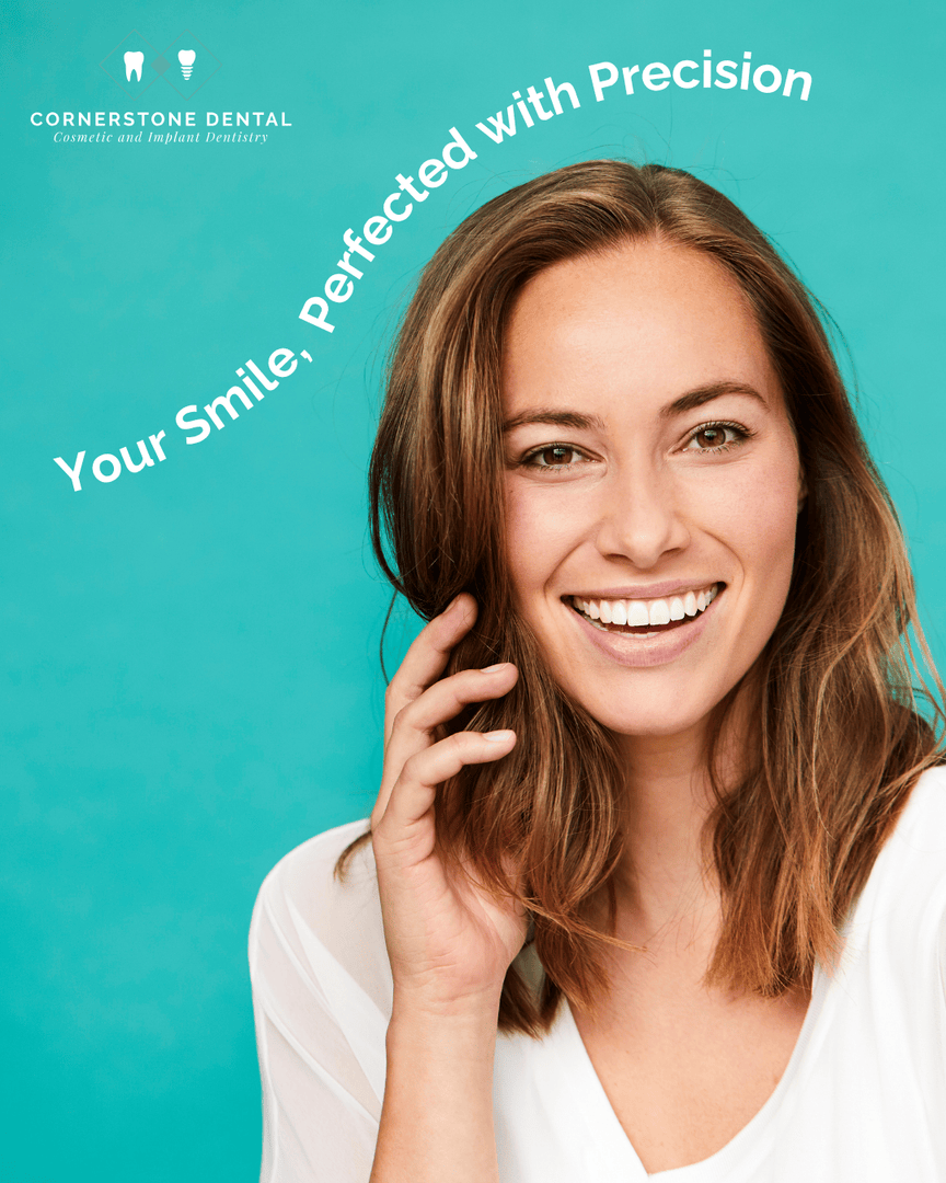 CornerstoneDMD's tweet photo. At Cornerstone Dental, our team combines decades of experience with an artist’s eye for detail to design veneers that mimic the translucence, texture, and character of natural teeth. 

Explore how artistry and precision can transform your smile! 😁 https://t.co/x9DQvQEaY7 https://t.co/CE5PWdcJkO