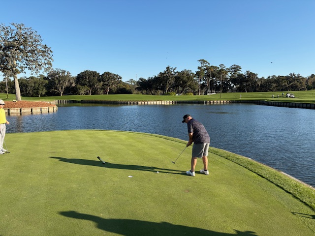 EnsonoIT's tweet image. From the Island Green to the final stretch, Ensono + @Ahead took on TPC Sawgrass this week.
Grateful for a day of great golf, great company, and unforgettable moments.

#MakeBetterHappen #GolfNetworking #TechPartnerships