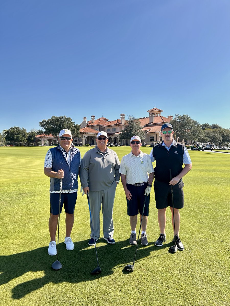 EnsonoIT's tweet image. From the Island Green to the final stretch, Ensono + @Ahead took on TPC Sawgrass this week.
Grateful for a day of great golf, great company, and unforgettable moments.

#MakeBetterHappen #GolfNetworking #TechPartnerships