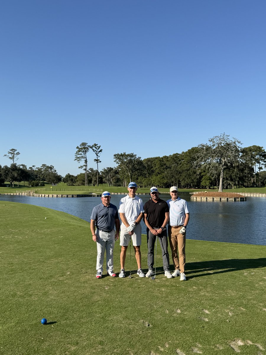 EnsonoIT's tweet image. From the Island Green to the final stretch, Ensono + @Ahead took on TPC Sawgrass this week.
Grateful for a day of great golf, great company, and unforgettable moments.

#MakeBetterHappen #GolfNetworking #TechPartnerships