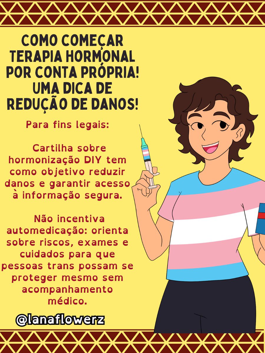 Como começar Terapia hormonal por conta própria!
Uma dica de redução de danos! – A THREAD

Você deseja iniciar sua Terapia Hormonal (TH) e precisa de um ponto de partida? Vamos começar juntos!