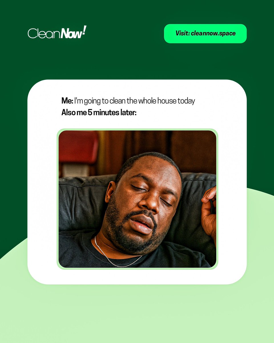 tosinayodeji_'s tweet image. You don’t need to stress when there is @cleannow_space with professional team who will handle all your cleaning needs.