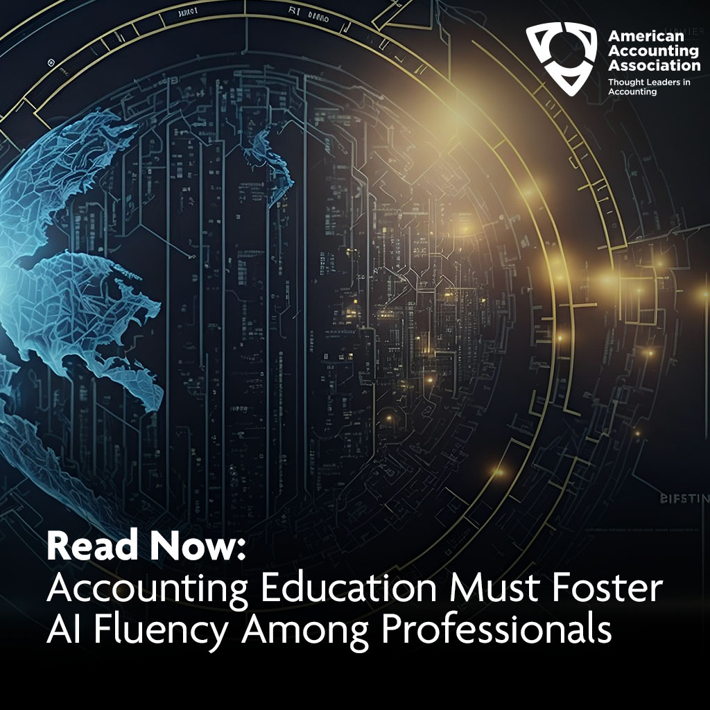 aaahq's tweet photo. AI is transforming entry-level accounting. Higher ed must prepare adaptable grads who can partner with it.

AAA's Markus Ahrens shares insights with Bloomberg Tax: https://t.co/FDIPCKepNf

#AAAHQ #AI #Automation #Accounting https://t.co/Vkd5eIHPO1