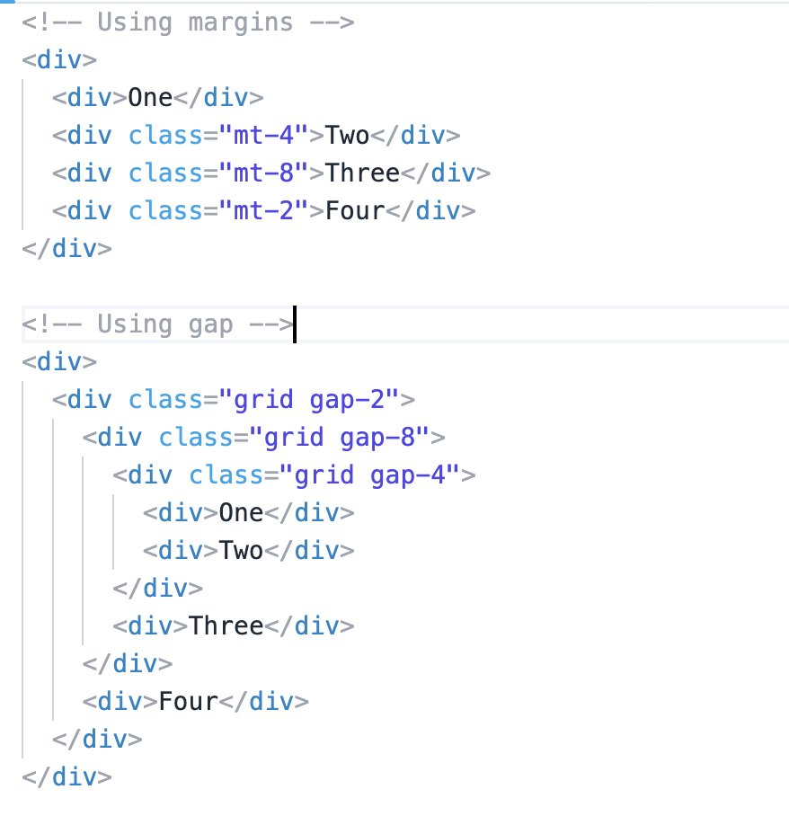 I don't see a reason to use `flex flex-col` anymore when  `grid` does the same thing