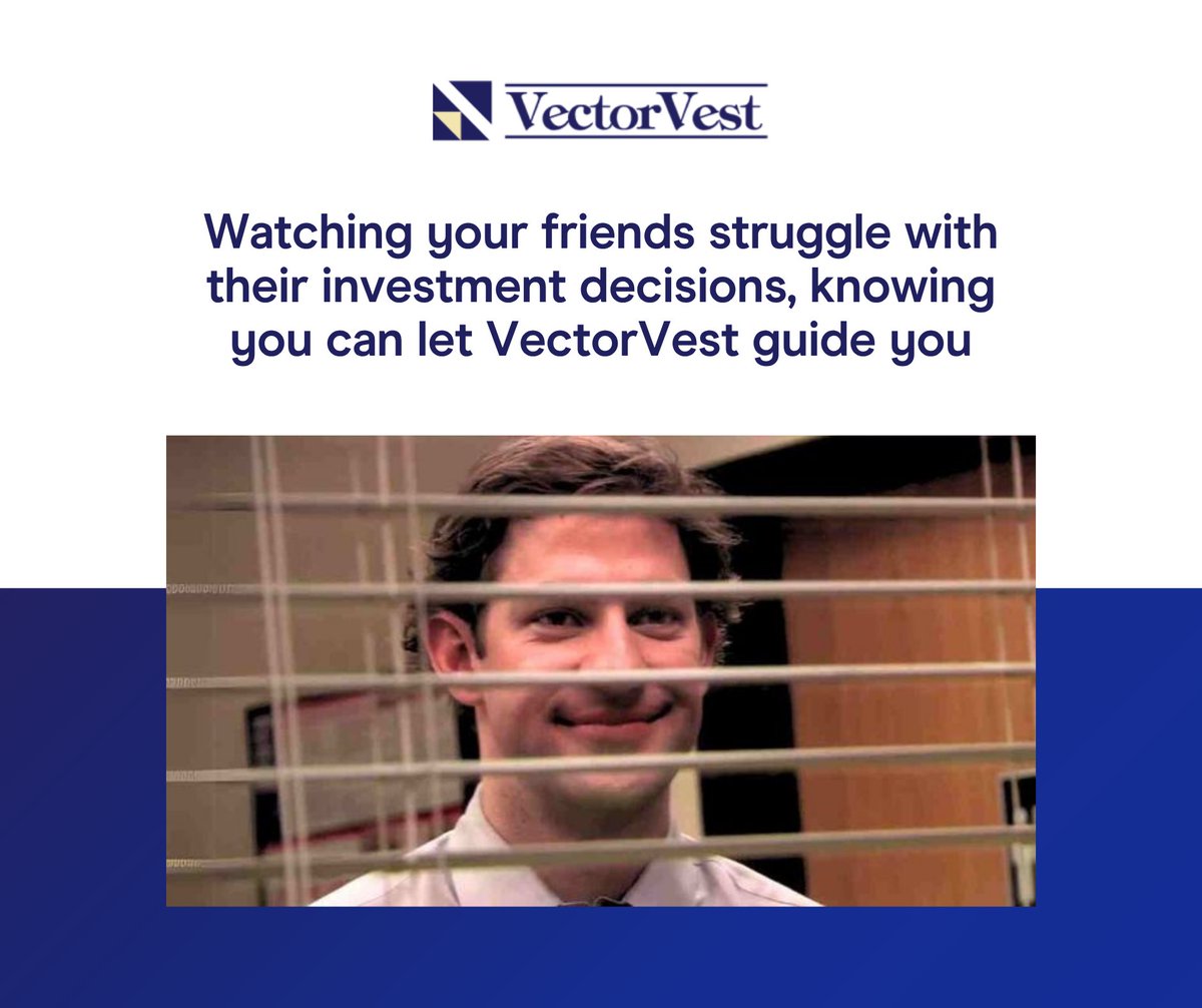 When your friends are stressed about stocks but you trust #VectorVest 😏

#Investing  #Finance