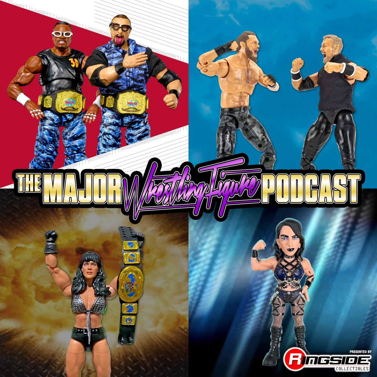 MajorWFPod's tweet image. DOWNLOAD THE LATEST EPISODE OF @MajorWFPod!

@TheMattCardona, @Myers_Wrestling &amp;amp; @MarkSterlingEsq discuss @Mattel WWE Ultimate @TestifyDVon @bullyray5150, @Jazwares AEW @RatedRCope @Christian4Peeps, WWE MNW Chyna, Toys &amp;amp; Humans WWE MINIX!

RP TO ENTER TO WIN @RingsideC PRIZE!